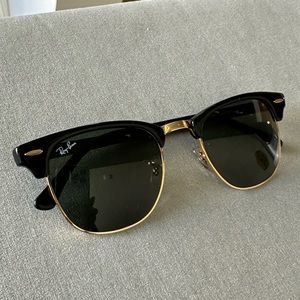 Raybans club masters. In excellent condition